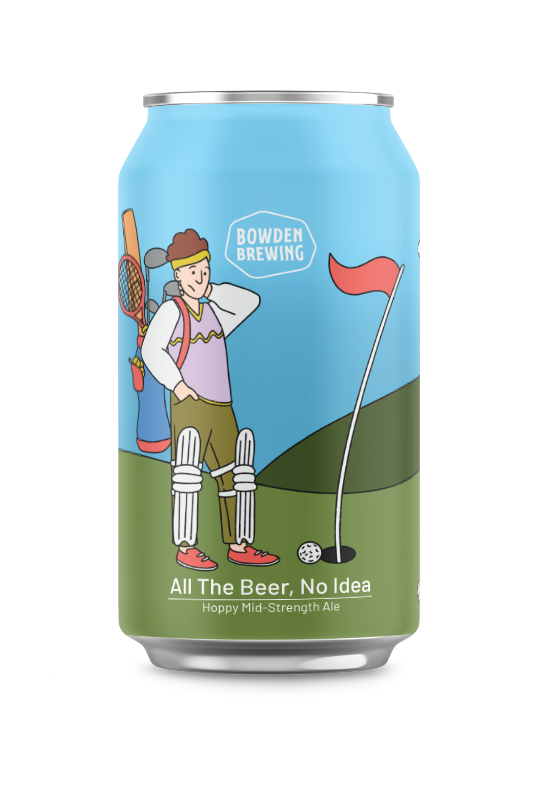 All The Beer, No Idea - Hoppy Mid Strength - (4 Pack)