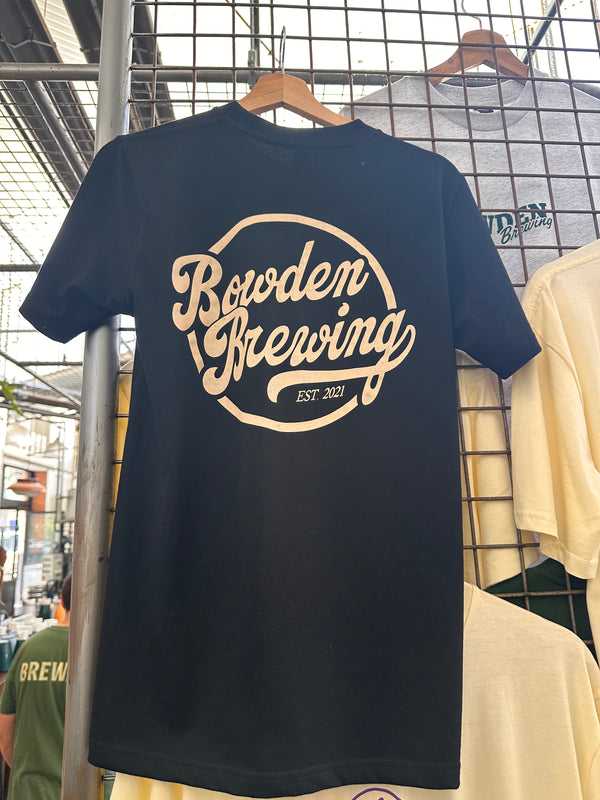 Bowden Baseball Tee Black