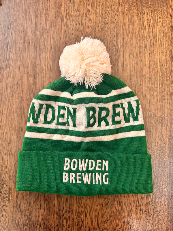 Bowden Pom Pom Beanie Green