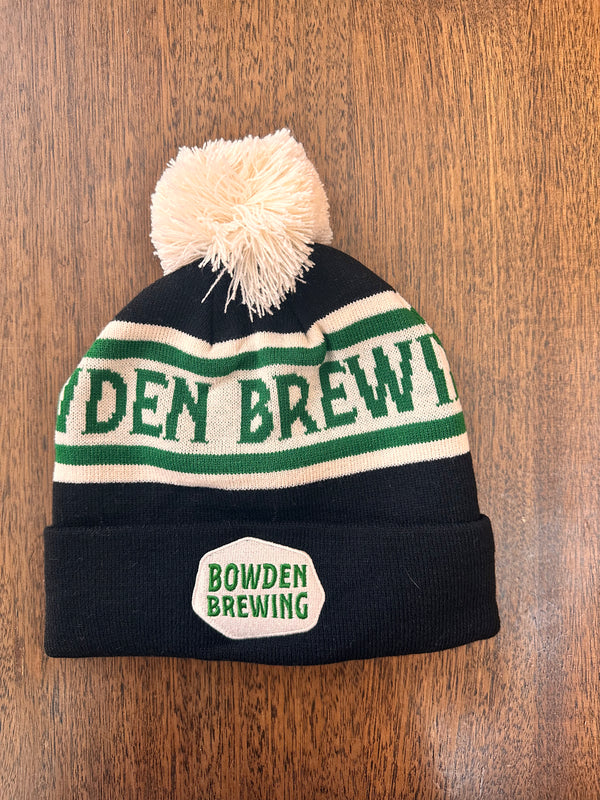 Bowden Pom Pom Beanie Black